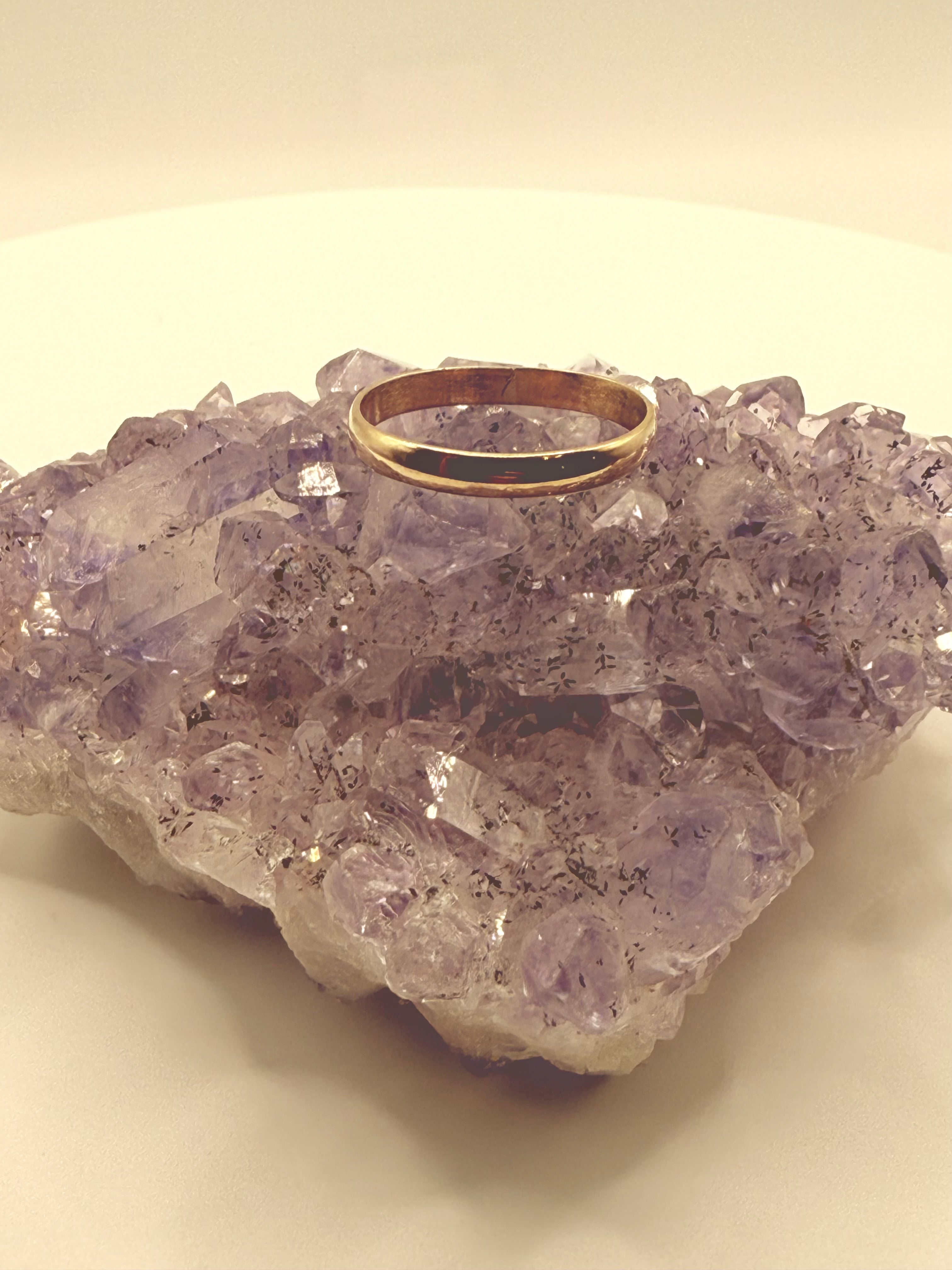 14k Yellow Gold Wedding Bands