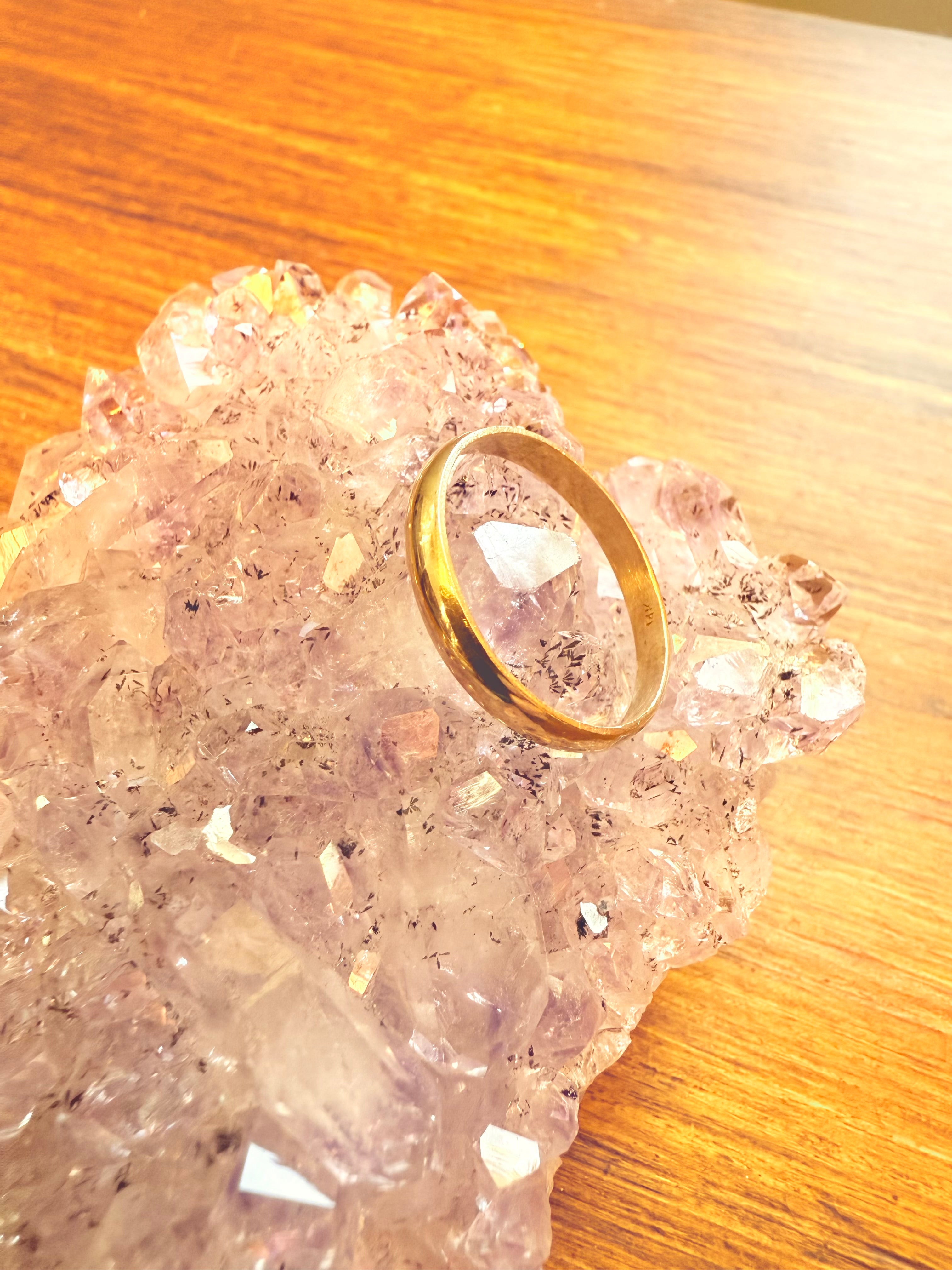 14k Yellow Gold Wedding Bands