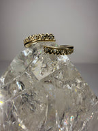 14k Yellow Gold .05 CTW Natural Diamond Open Shank Ring