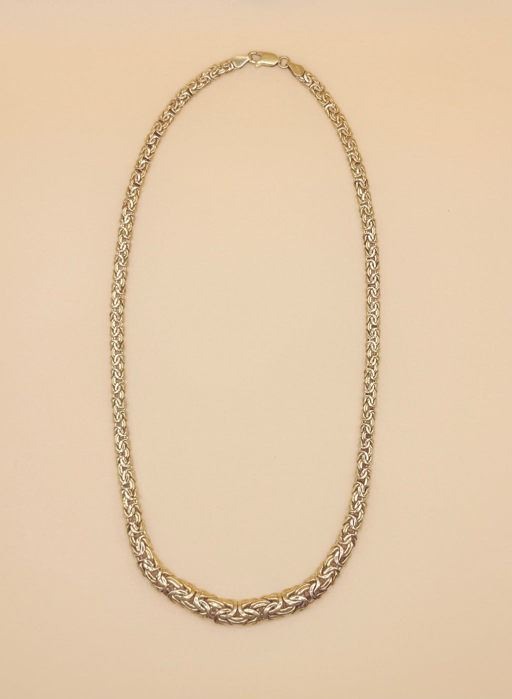 Solid Yellow Gold Necklace 14k