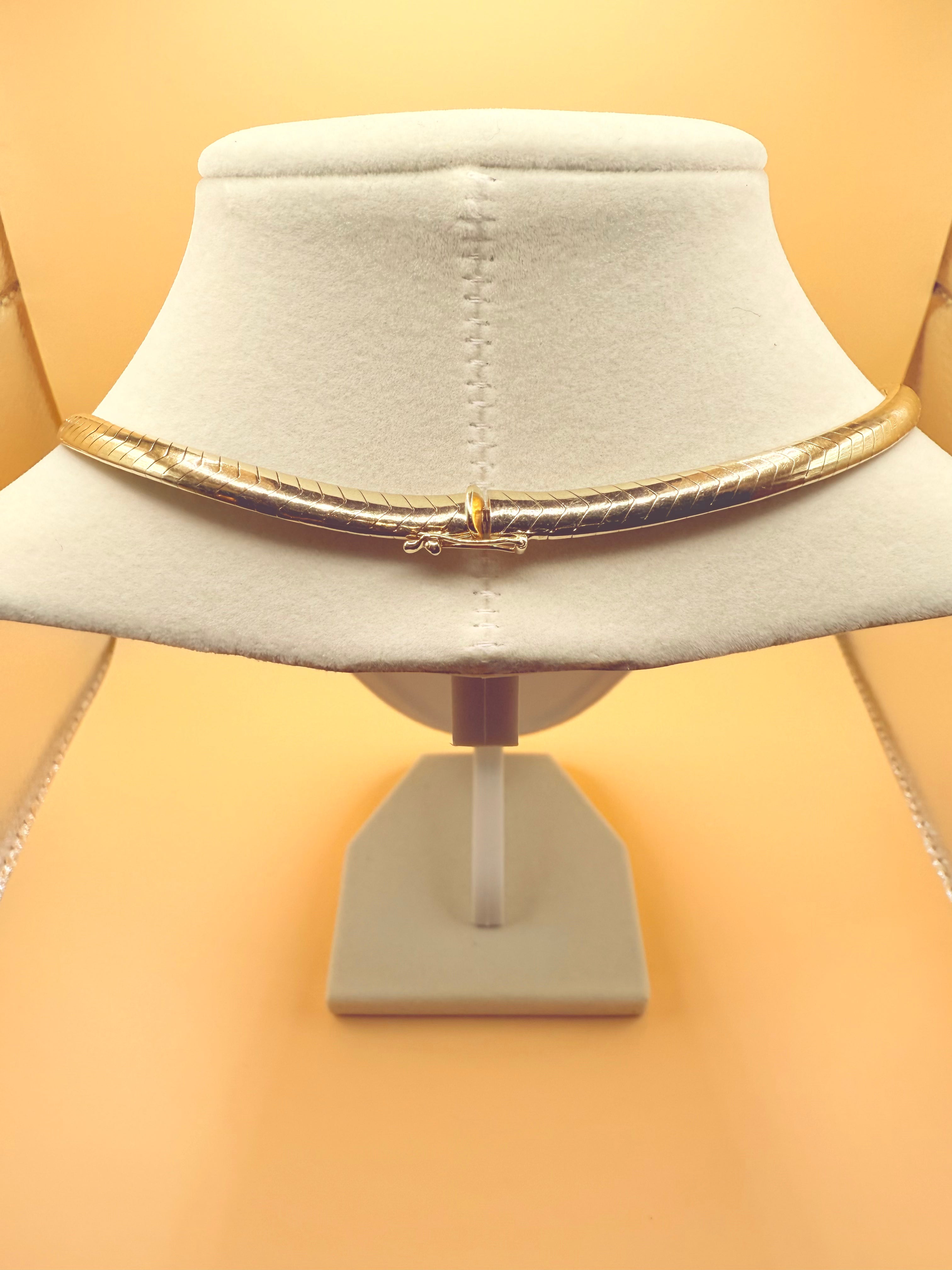 Solid Yellow Gold Necklace 14k