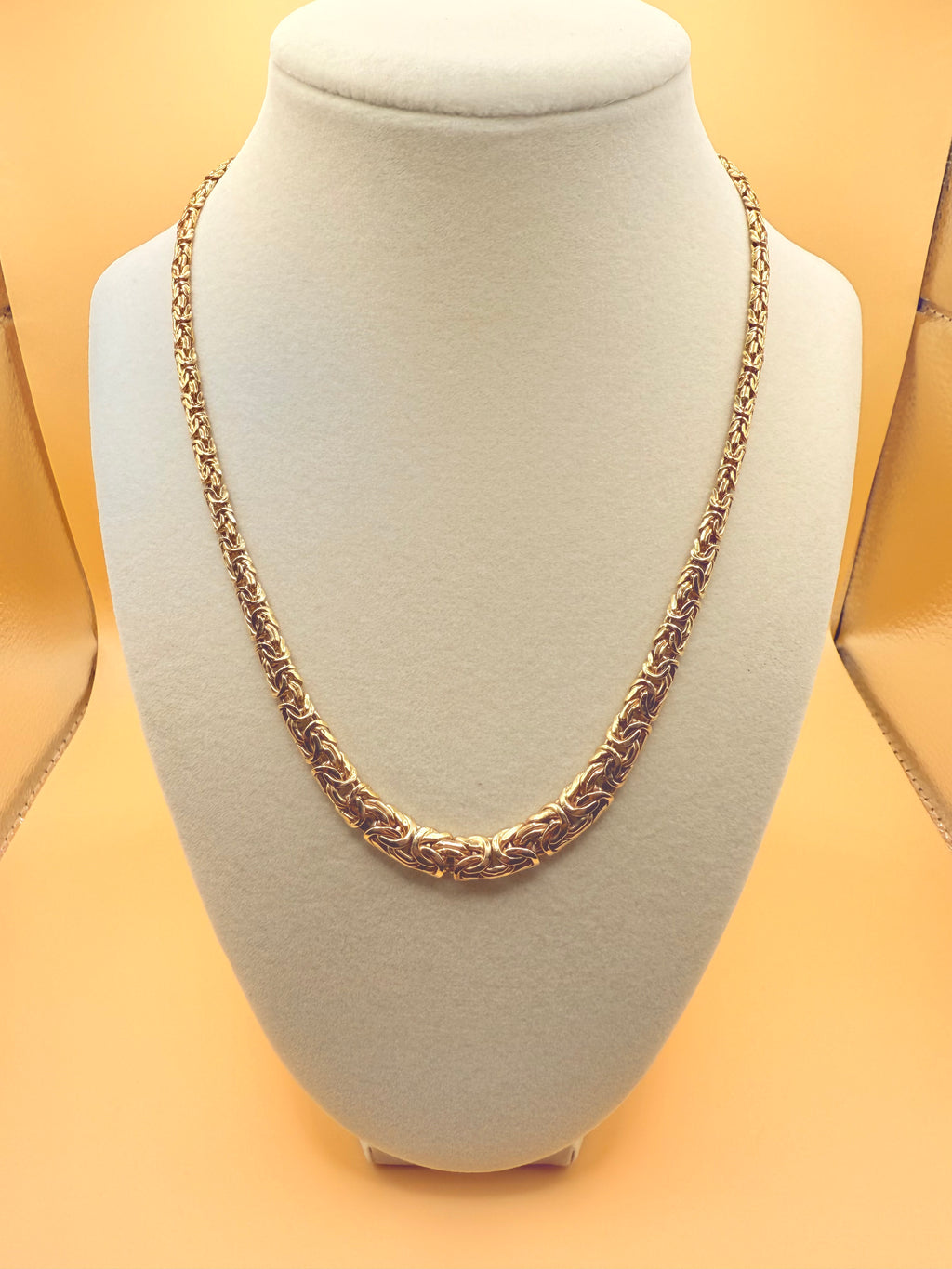 Solid Yellow Gold Necklace 14k