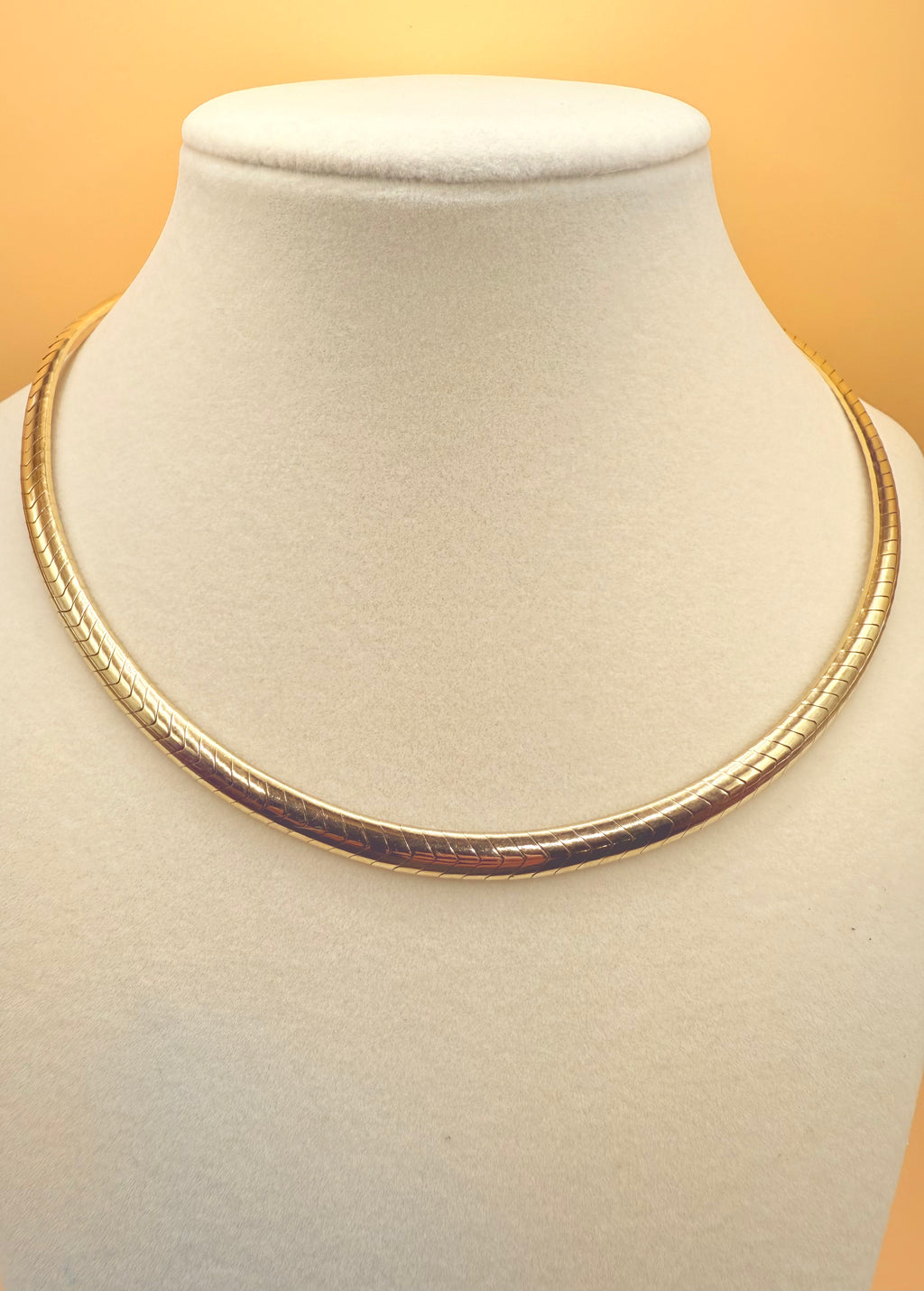Solid Yellow Gold Necklace 14k